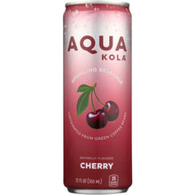 Load image into Gallery viewer, AQUA KOLA: Beverage Sparkling Cherry, 12 oz