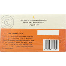 Load image into Gallery viewer, CELESTIAL SEASONINGS: Tangerine Orange Zinger Herbal Tea Caffeine Free 20 Tea Bags, 1.7 oz