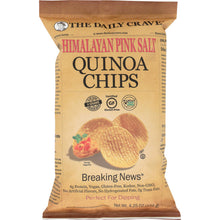 Load image into Gallery viewer, THE DAILY CRAVE: Himalayan Pink Salt Quinoa Chips, 4.25 oz