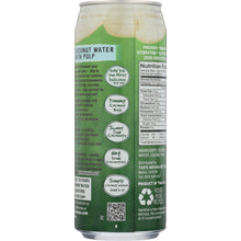 Load image into Gallery viewer, TASTE NIRVANA: Coconut Water with Pulp in Can, 16.2 oz
