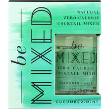 Load image into Gallery viewer, BE MIXED LLC: Mixed Cucumber Mint Cocktail Mix 4 Pack, 16 oz