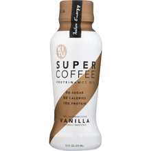 Load image into Gallery viewer, SUNNIVA SUPER COFFEE: Coffee Vanilla Bean Bottle, 12 oz