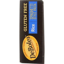 Load image into Gallery viewer, DEBOLES: Gluten Free Rice Spaghetti Style Pasta, 8 oz