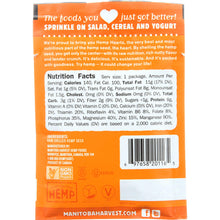 Load image into Gallery viewer, MANITOBA HARVEST: Natural Hemp Hearts, 0.9 Oz