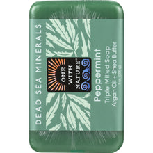 Load image into Gallery viewer, ONE WITH NATURE: Triple Milled Soap Peppermint, 7 oz