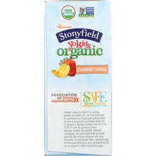 Load image into Gallery viewer, STONYFIELD: Yokids Strawberry Banana 4 pack ,14 oz
