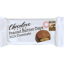 Load image into Gallery viewer, CHOCOLOVE: Peanut Butter Cups Milk Chocolate, 1.2 oz