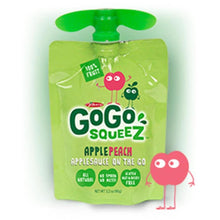 Load image into Gallery viewer, GOGO SQUEEZ: ApplePeach Applesauce On The Go 4 Count , 12.8 Oz