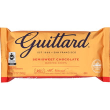 Load image into Gallery viewer, GUITTARD: Real Semi Sweet Chocolate Chips, 12 oz