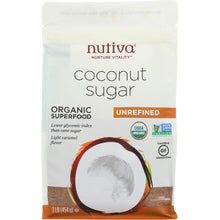 Load image into Gallery viewer, NUTIVA: Organic Coconut Sugar Unrefined, 16 oz