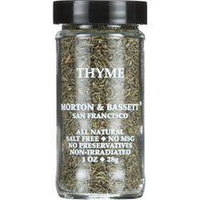 Load image into Gallery viewer, MORTON &amp; BASSETT: Spices Thyme, 1 oz