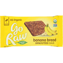 Load image into Gallery viewer, GO RAW: Organic Banana Bread Sprouted Bar, 1.2 oz