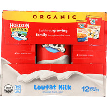 Load image into Gallery viewer, HORIZON: Organic Lowfat Milk, 12 Count