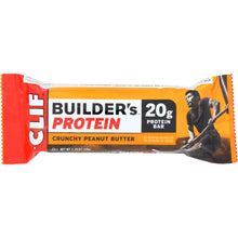 Load image into Gallery viewer, CLIF: Builder Protein Bar Crunchy Peanut Butter, 2.4 oz