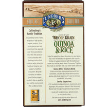 Load image into Gallery viewer, LUNDBERG: Whole Grain Quinoa &amp; Rice Rosemary Blend, 6 oz