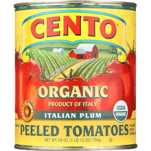 Load image into Gallery viewer, CENTO: Organic Whole Peeled Tomatoes, 28 oz