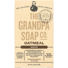 Load image into Gallery viewer, GRANDPAS: SOAP BAR OATMEAL (4.250 OZ)