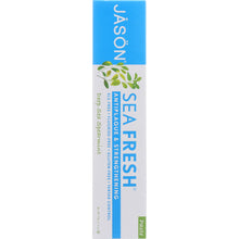 Load image into Gallery viewer, JASON: Sea Fresh Antiplaque &amp; Strengthening Toothpaste Deep Sea Spearmint, 6 oz