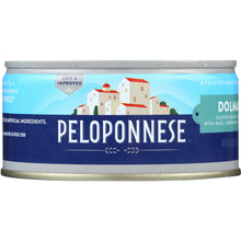 Load image into Gallery viewer, PELOPONNESE: Dolmas Stuffed Grape Leaves with Raisins and Pine Nuts, 10 oz