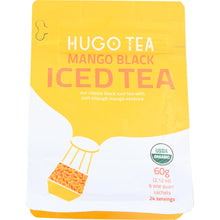 Load image into Gallery viewer, HUGO TEA COMPANY: Tea Black Iced Mango, 2.1 oz