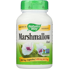 Load image into Gallery viewer, NATURES WAY: Marshmallow Root 480 mg, 100 Veg Capsules