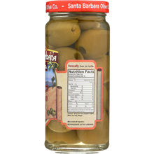 Load image into Gallery viewer, SANTA BARBARA OLIVE CO.: Jalapeno Stuffed Olives, 5 oz