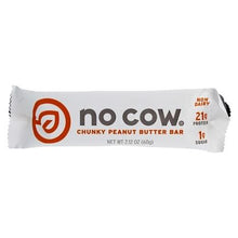 Load image into Gallery viewer, NO COW BAR: Protein Bar Chunky Peanut Butter, 2.12 oz