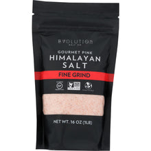 Load image into Gallery viewer, EVOLUTION SALT: Fine Grind Himalayan Salt, 1 lb