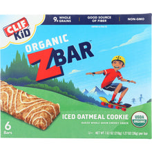 Load image into Gallery viewer, CLIF KID: Zbar Organic Iced Oatmeal Cookie, 7.62 oz