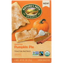 Load image into Gallery viewer, NATURES PATH: Toaster Pastry Frosted Pumpkin Pie, 11 oz