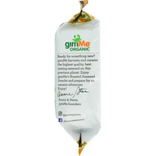 Load image into Gallery viewer, GIMME: Organic Roasted Seaweed Snacks Sesame, 0.17 oz