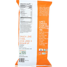 Load image into Gallery viewer, LUKES ORGANIC: Chips Potato Sour Cream and Onion, 4 oz