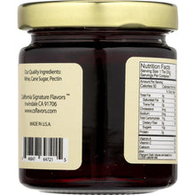 Load image into Gallery viewer, CALIFORNIA SIGNATURE FLAVORS: Cabernet Sauvignon Jelly Wine, 5.5 oz