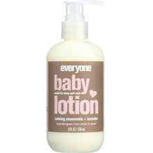 Load image into Gallery viewer, EVERYONE: Chamomile Lavender Baby Lotion, 8 fl oz
