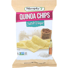 Load image into Gallery viewer, SIMPLY 7: Chip Quinoa Salt &amp; Vinegar, 3.5 oz