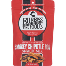 Load image into Gallery viewer, BUBBAS FINE FOODS: Mix Snack Smokey Chipotle, 4 oz
