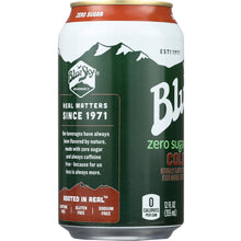 Load image into Gallery viewer, BLUE SKY: Zero Sugar Soda Cola 6-12oz, 72 oz