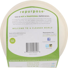 Load image into Gallery viewer, REPURPOSE: Eco-Friendly Tree Free Paper Bowls, 20 count