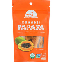 Load image into Gallery viewer, MAVUNO HARVEST: Dried Fruit Organic Papaya, 2 oz