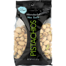 Load image into Gallery viewer, WONDERFUL PISTACHIOS: No Salt Pistachios, 8 oz
