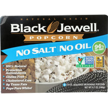 Load image into Gallery viewer, BLACK JEWELL: Popcorn Micro No Salt No Oil, 8.7 oz
