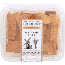 Load image into Gallery viewer, FIREHOOK: Multigrain Flax Baked Cracker, 8 Oz