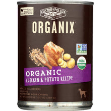 Load image into Gallery viewer, CASTOR &amp; POLLUX: Dog Food Can Organic Chicken Potato, 12.7 oz