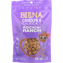 Load image into Gallery viewer, BIENA: Rockin' Ranch Chickpea Snacks, 5 oz