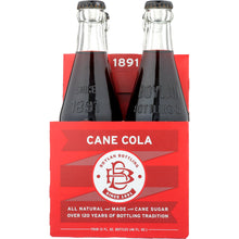 Load image into Gallery viewer, BOYLAN: Soda Sugar Cane Cola 4 Pack, 46.4 fo