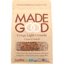 Load image into Gallery viewer, MADEGOOD: Crispy Light Granola Cocoa Crunch, 10 oz
