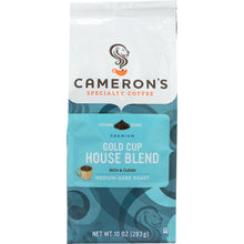 Load image into Gallery viewer, CAMERONS COFFEE: House Blend Ground Coffee, 10 oz
