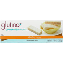 Load image into Gallery viewer, GLUTINO: Free Wafer Cookies Lemon, 7.10 oz