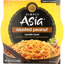 Load image into Gallery viewer, SIMPLY ASIA: Roasted Peanut Noodle Bowl, 8.5 Oz