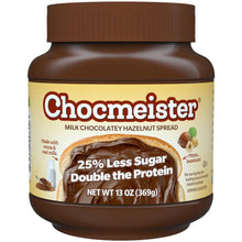 Load image into Gallery viewer, PEANUT BUTTER &amp; CO: Chocmeister Milk Chocolatey Hazelnut Spread, 13 oz